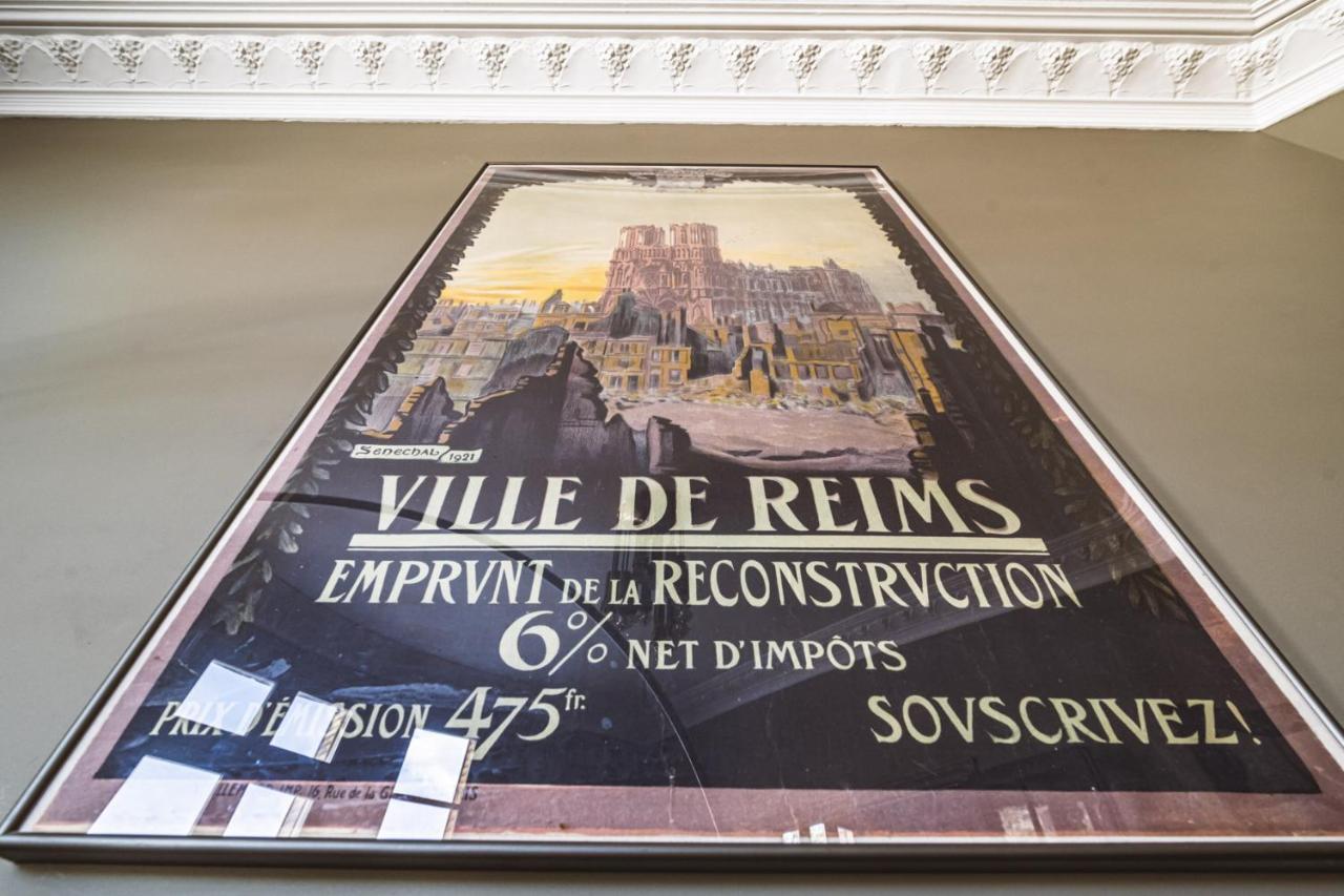 Au Pied De La Cathedrale #Vuemagique Lägenhet Reims Exteriör bild